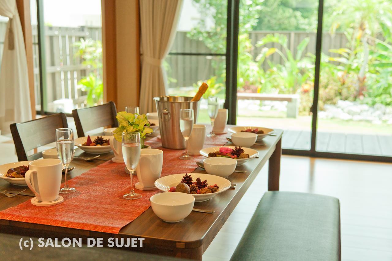 Bougain Terrace Resort Thi-Chi House นาโงะ ภายนอก รูปภาพ